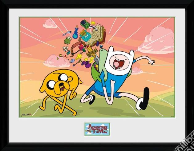 Adventure Time - Finn & Jake - Framed Photo 30x40 Cm gioco