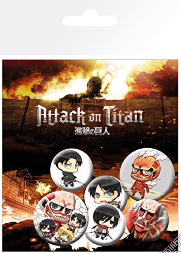 Attack On Titan: Mix (Badge Pack) gioco