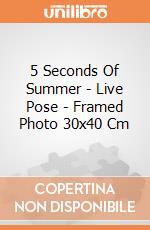 5 Seconds Of Summer - Live Pose - Framed Photo 30x40 Cm gioco