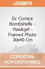 Dc Comics Bombshells - Hawkgirl - Framed Photo 30x40 Cm gioco