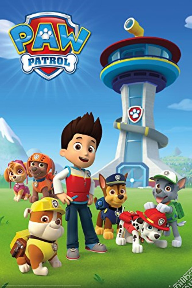 Paw Patrol - Team (Poster Maxi 61x91,5 Cm) gioco di GB Eye
