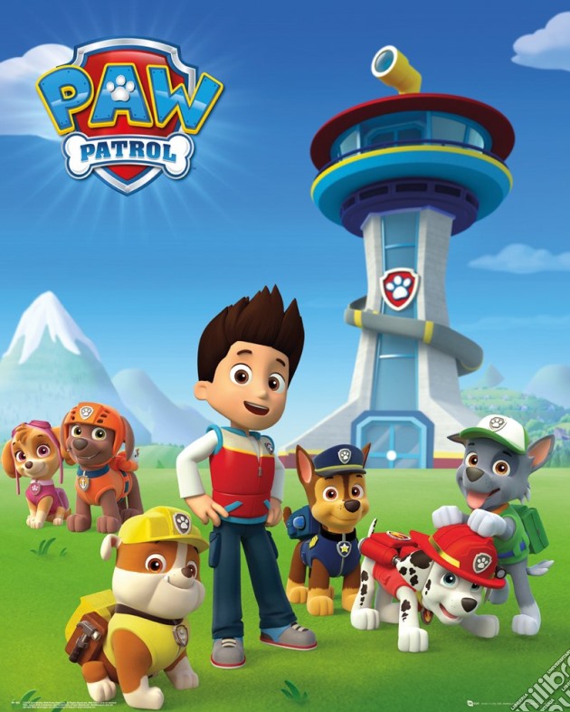 Paw Patrol - Team (Poster Mini 40x50 Cm) gioco di GB Eye
