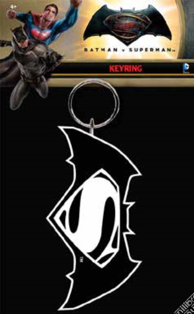Batman V Superman - Logo Rubber Keyring (Portachiavi) gioco