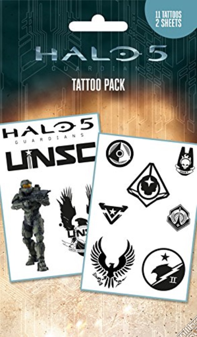 Halo 5 - Mix (Temporary Tattoo) gioco di GB Eye