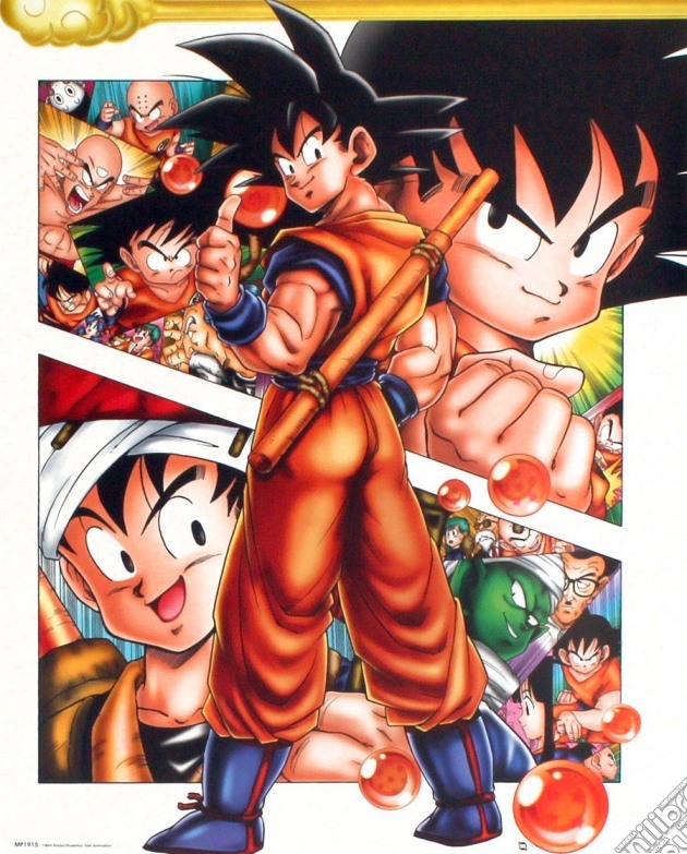 Dragon Ball - Collage (Poster Mini 40x50 Cm) gioco di GB Eye