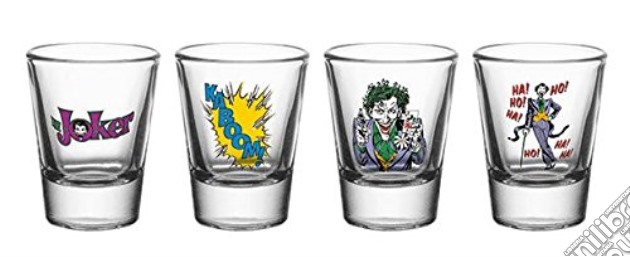 Dc Comics - Joker (set 4 Bicchieri Piccoli) gioco