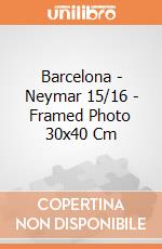 Barcelona - Neymar 15/16 - Framed Photo 30x40 Cm gioco