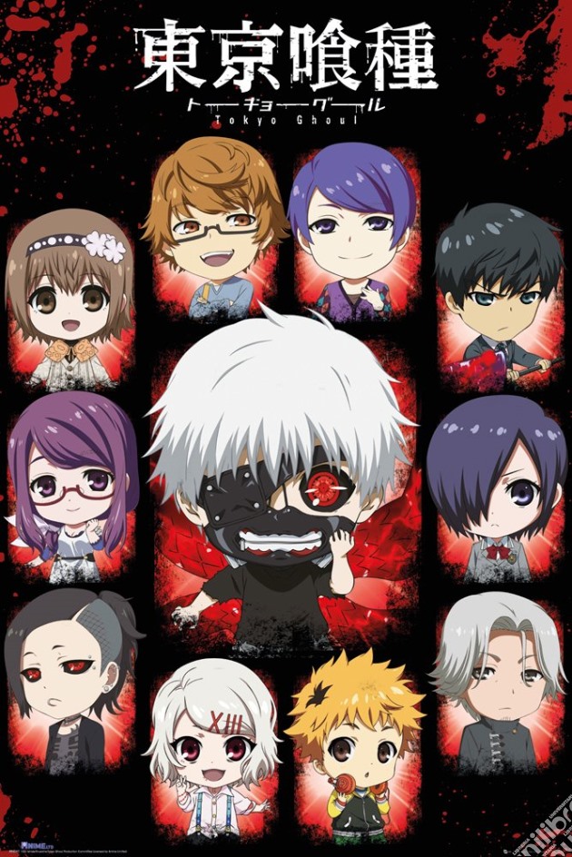 Tokyo Ghoul - Chibi Characters (Poster Maxi 61x91,5 Cm) gioco di GB Eye