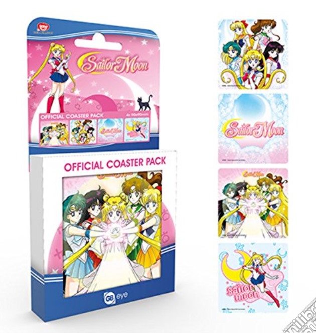 Sailor Mook - Mix (set Sottobicchieri) gioco