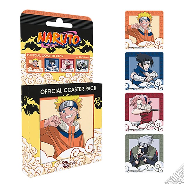Naruto - Characters (Set 4 Sottobicchiere) gioco