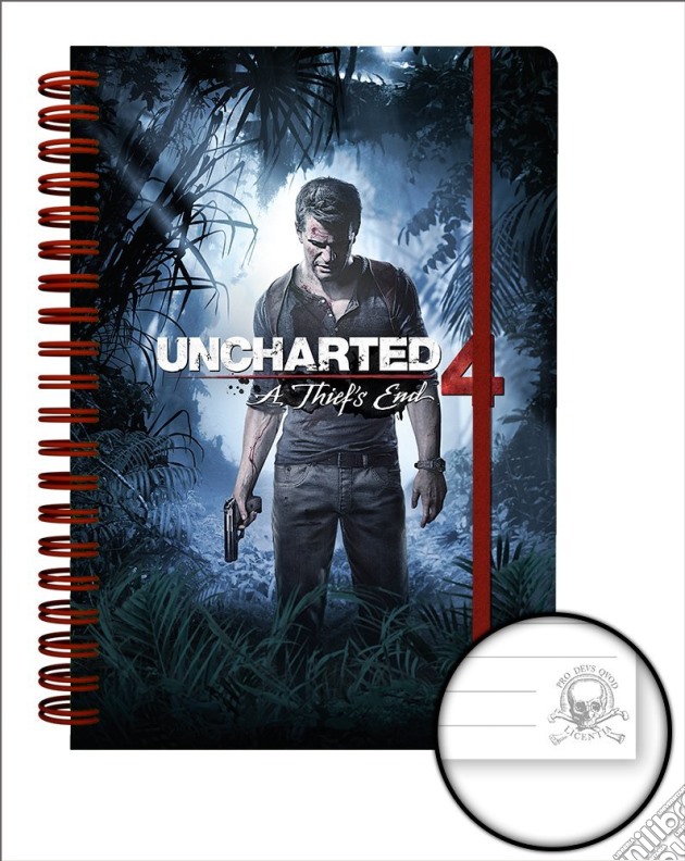Uncharted 4 - Cover (Quaderno A5) gioco