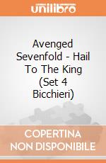 Avenged Sevenfold - Hail To The King (Set 4 Bicchieri) gioco