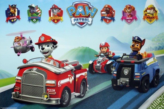 Paw Patrol - Vehicles (Poster Maxi 61x91,5 Cm) gioco di GB Eye