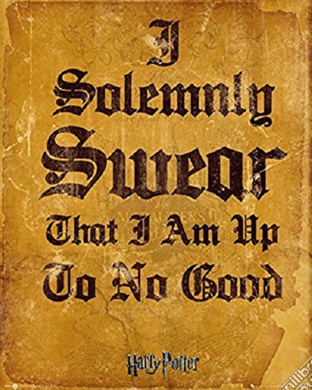 Harry Potter - I Solemnly Swear (Poster Mini 40x50 Cm) gioco di GB Eye