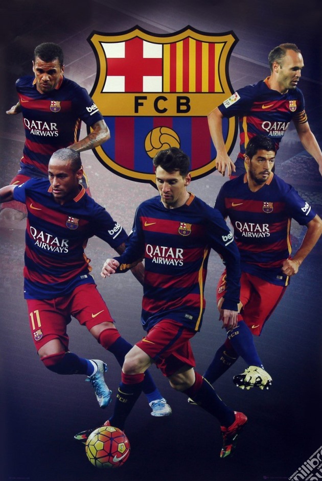 Barcelona - Star Players (Poster Maxi 61x91,5 Cm) gioco di GB Eye