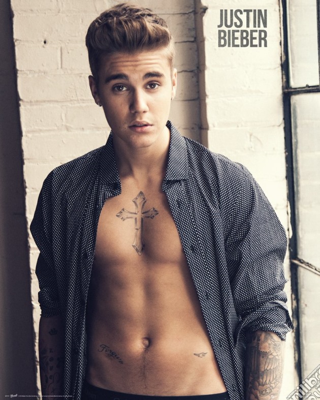 Justin Bieber - Shirt (Poster Mini 40x50 Cm) gioco di GB Eye