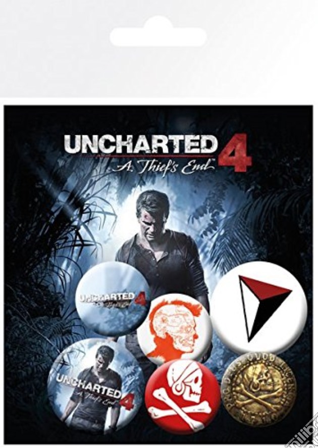 Uncharted 4: Mix (Badge Pack) gioco di GB Eye