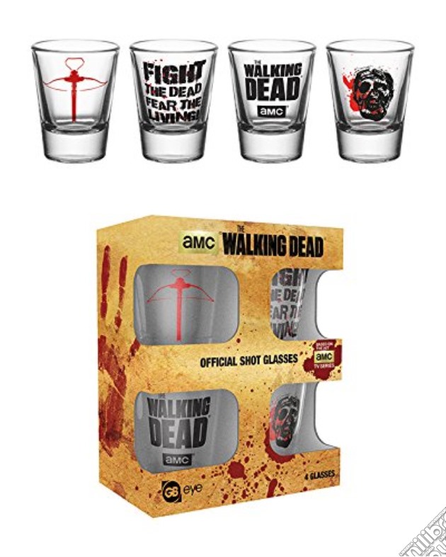 Walking Dead (The) - Symbols (Set 4 Bicchieri) gioco