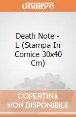 Death Note - L (Stampa In Cornice 30x40 Cm) gioco di GB Eye