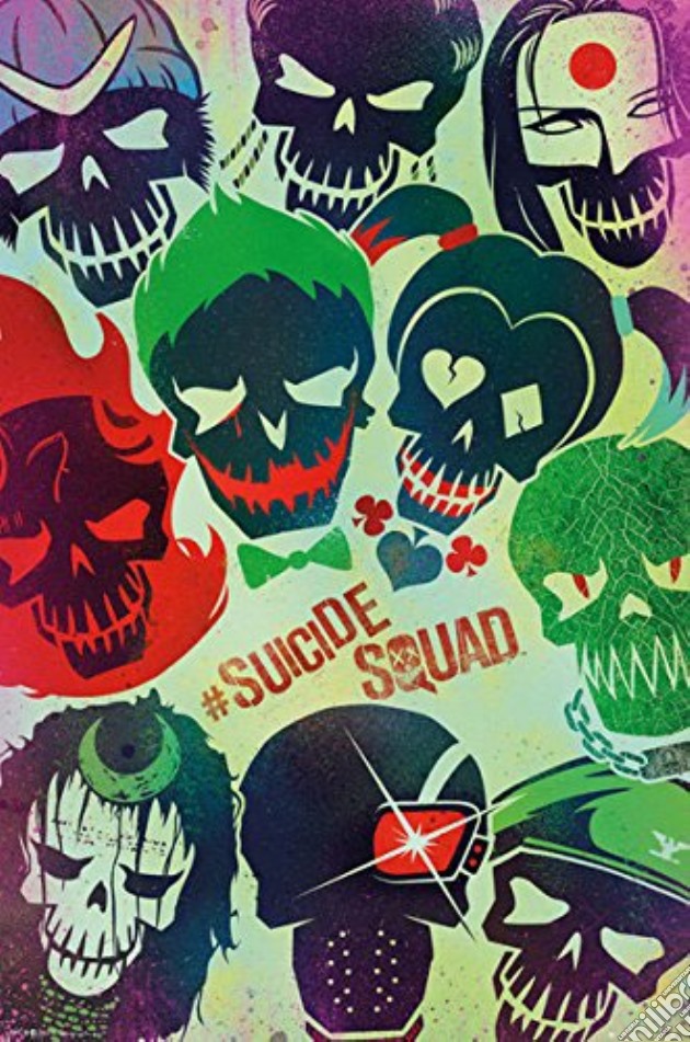 Suicide Squad - Faces (Poster Maxi 61x91,5 Cm) gioco di GB Eye