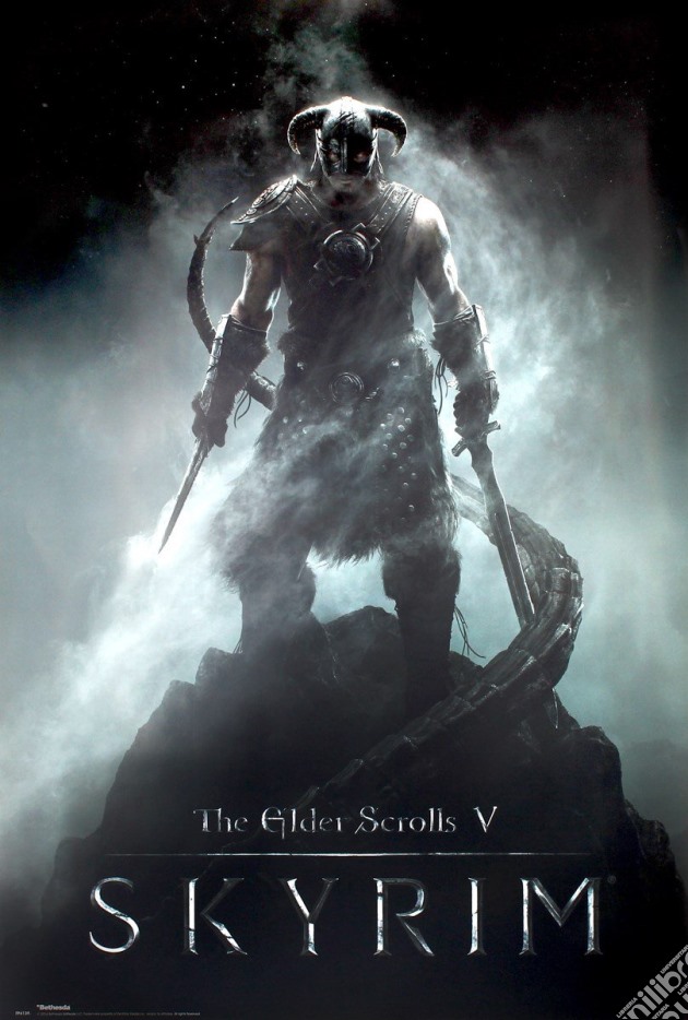 Skyrim - Dragonborn (Poster Maxi 61x91,5 Cm) gioco di GB Eye