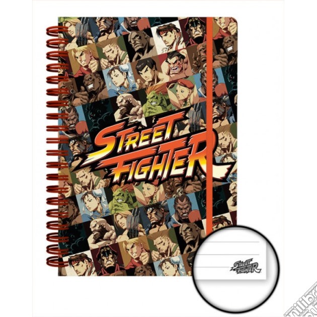 Street Fighter - Characters - Notebooks gioco