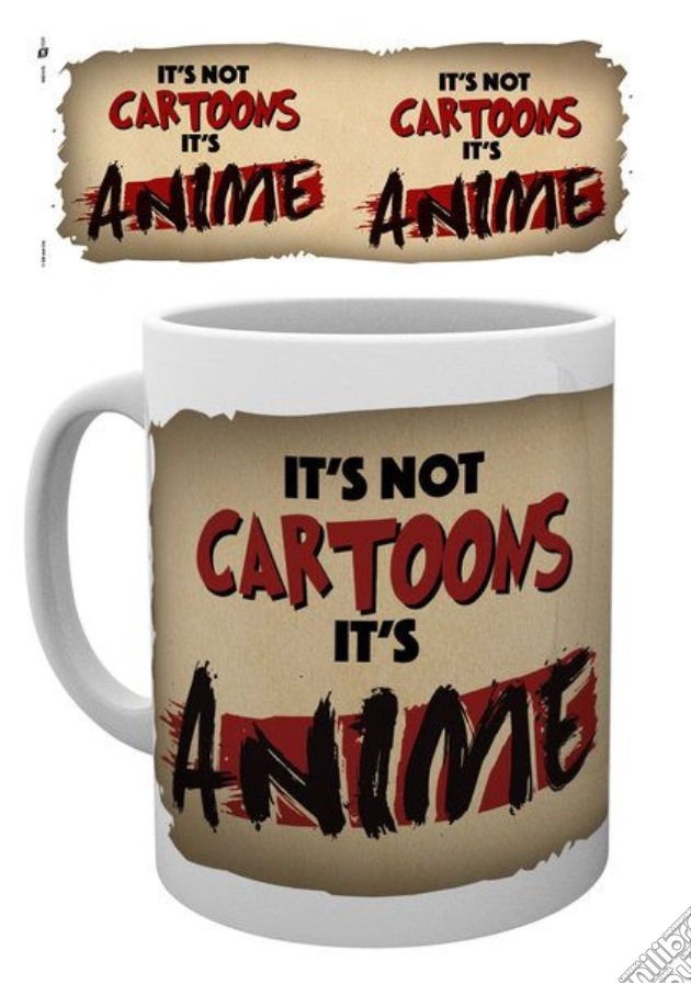 Anime - Not Cartoons (Tazza) gioco