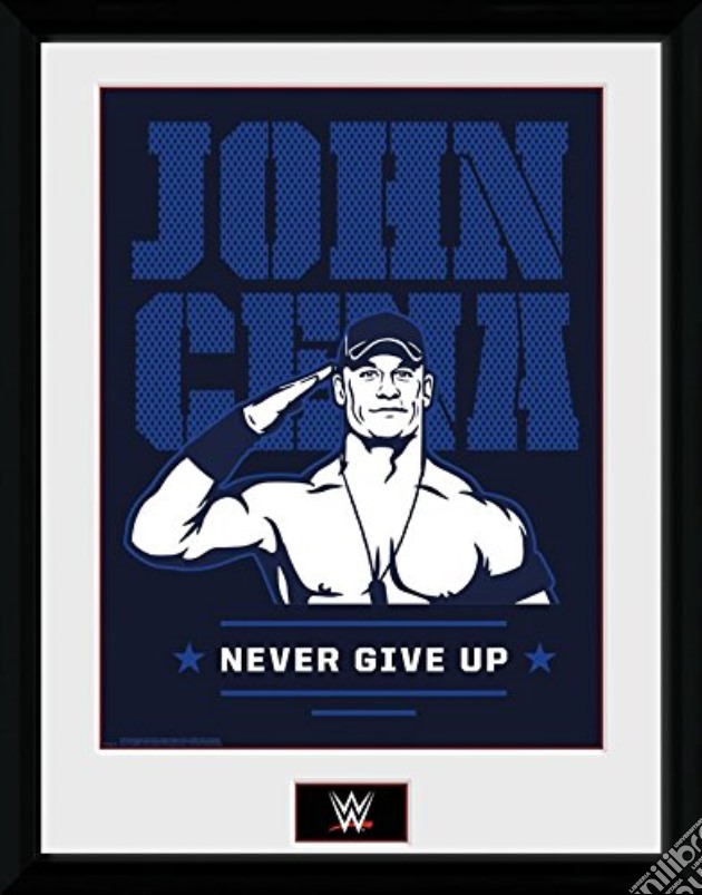 Wwe - John Cena (Foto In Cornice 30x40 Cm) gioco