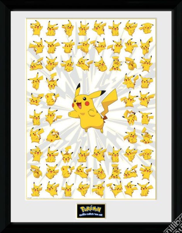 Pokemon - Pikachu (Foto In Cornice 30x40 Cm) gioco