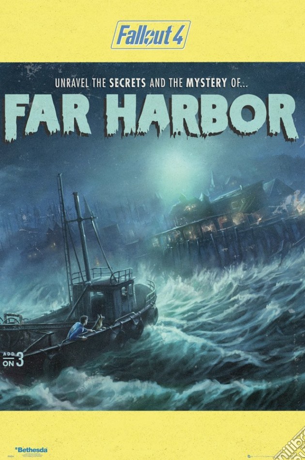 Fallout 4 - Far Harbour (Poster Maxi 61x91,5 Cm) gioco di GB Eye