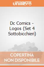 Dc Comics - Logos (Set 4 Sottobicchieri) gioco