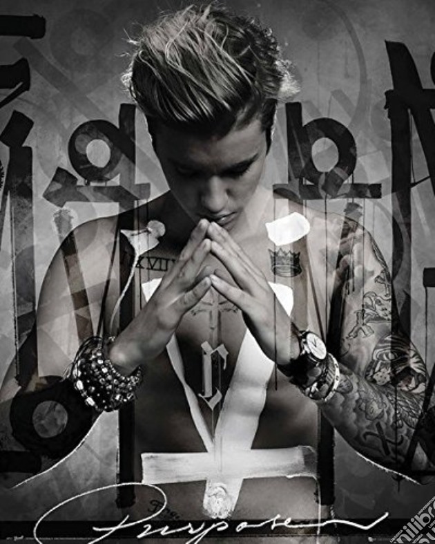 Justin Bieber - Purpose (Poster Mini 40x50 Cm) gioco di GB Eye