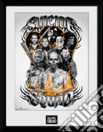 Dc Comics: Suicide Squad - Group Orange Flame (Stampa In Cornice 30x40 Cm) giochi