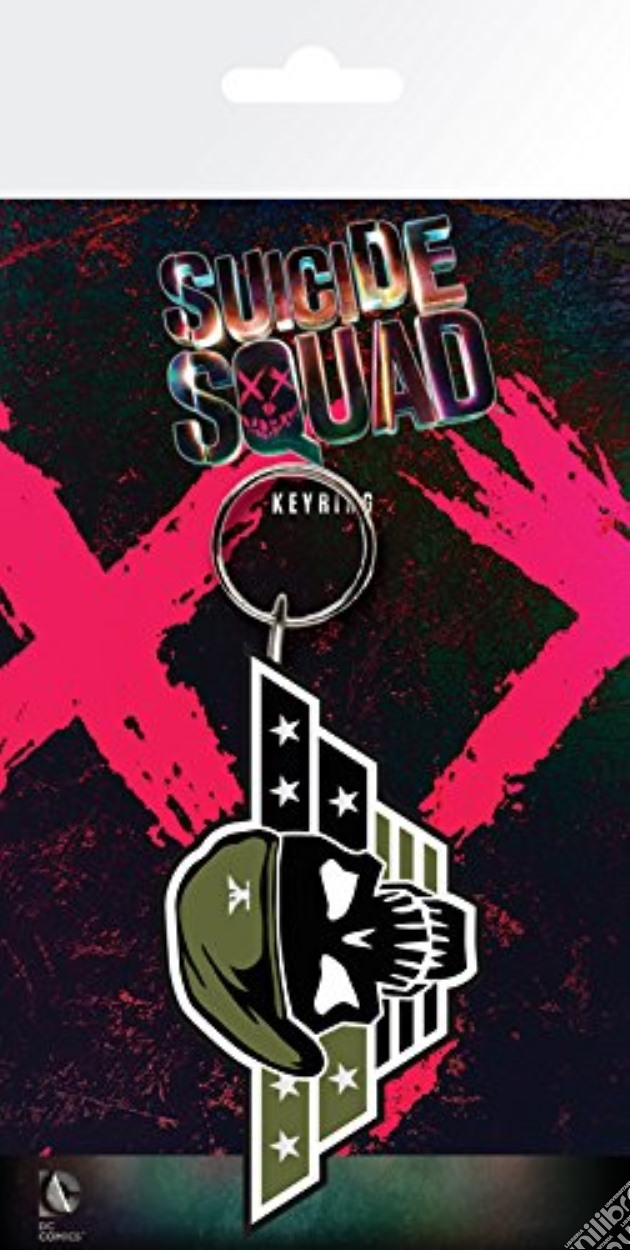 Suicide Squad - Rick Flag Skull (Portachiavi) gioco di GB Eye