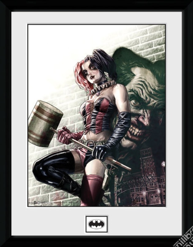 Harley Quinn - Hammer (Foto In Cornice 30x40 Cm) gioco