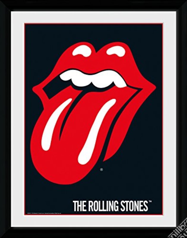 Rolling Stones (The): GB Eye - Lips (Stampa In Cornice 30x40 Cm) gioco di GB Eye
