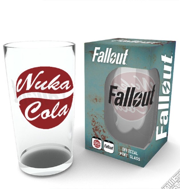 Fallout 4 Nuka Cola Pint Glass (Bicchiere) gioco di GB Eye