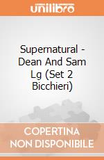 Supernatural - Dean And Sam Lg (Set 2 Bicchieri) gioco di GB Eye