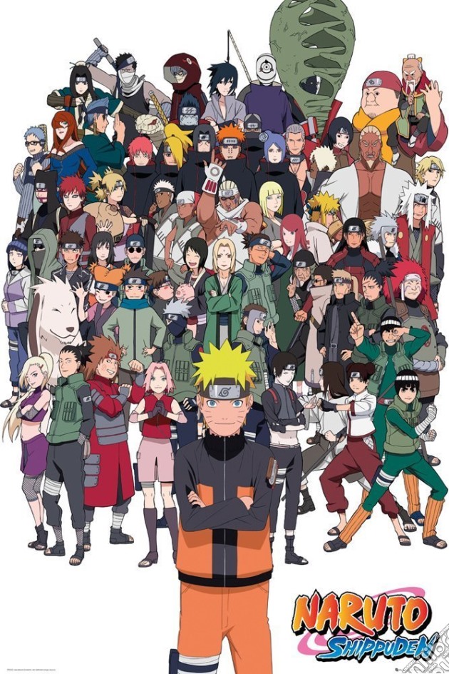 Naruto Shippuden - Group (Poster) gioco