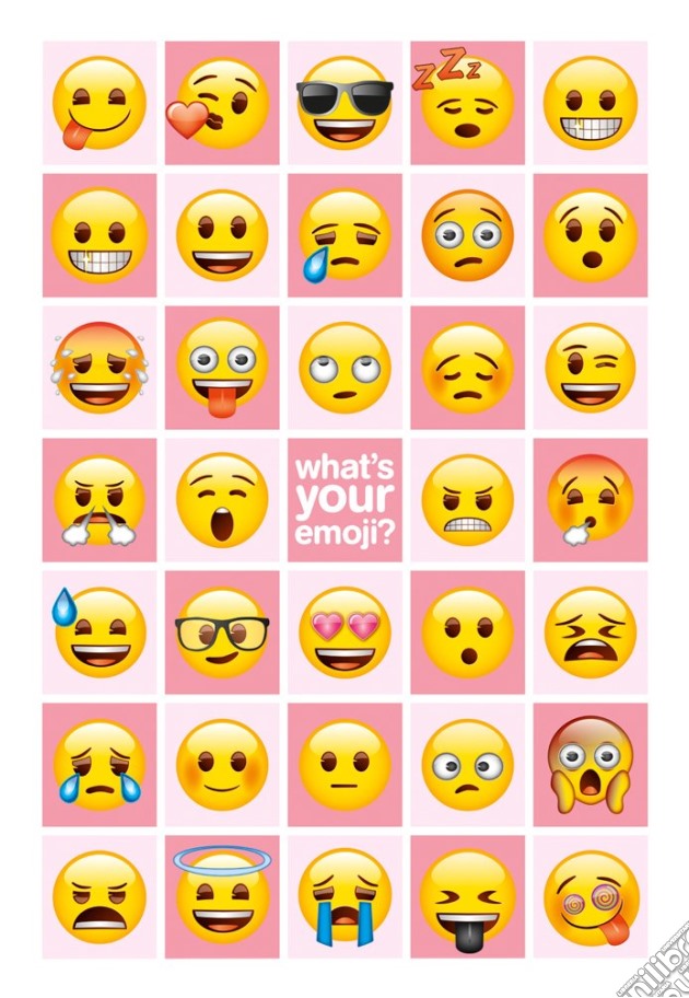 Emoji - Know Your Emoji (Poster Maxi 61x91,5 Cm) gioco di GB Eye