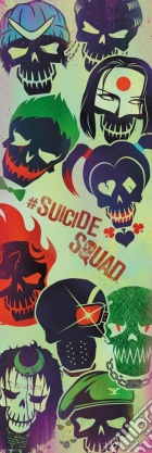 Suicide Squad - Faces (Poster Da Porta 53x158 Cm) gioco di GB Eye