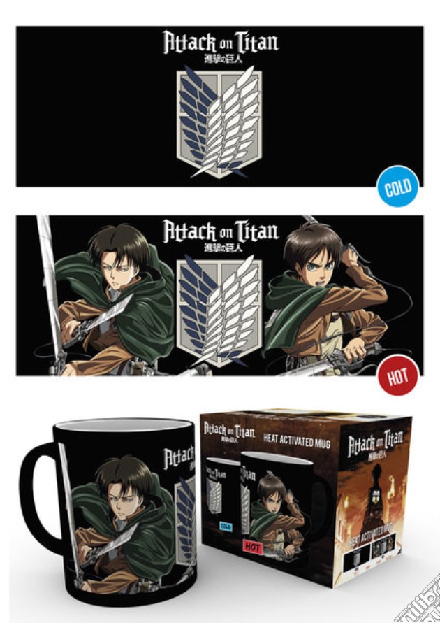 Attack On Titan - Scouts (Tazza Termosensibile) gioco di GB Eye