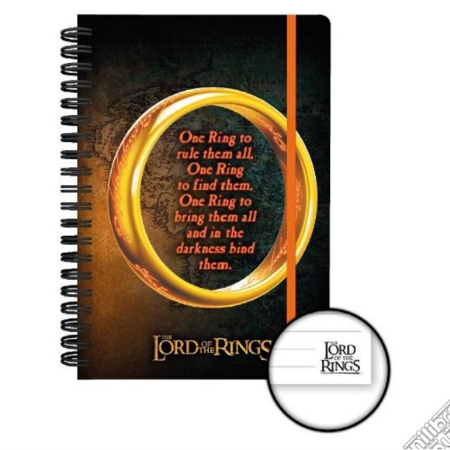 Lord Of The Rings - One Ring (Notebook) gioco