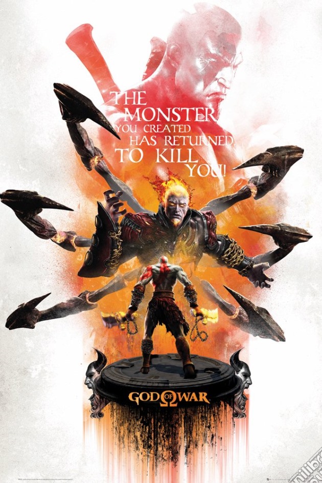God Of War - Key Art 2 (Poster Maxi 61x91,5 Cm) gioco di GB Eye