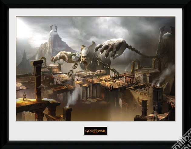God Of War - Concept Art Canyon (Stampa In Cornice 30x40 Cm) gioco di GB Eye