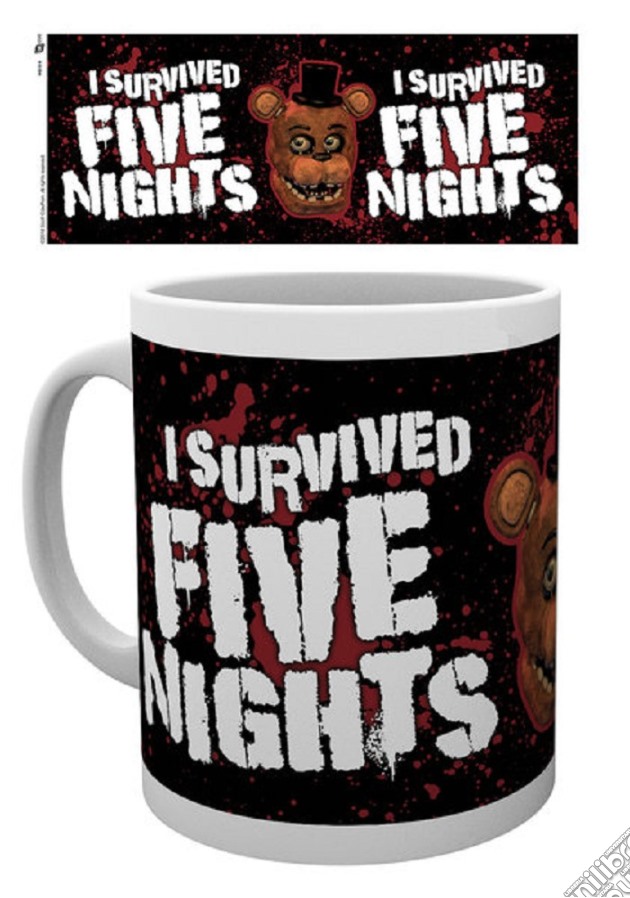 Five Nights At Freddy's - I Survived (Tazza) gioco di GB Eye
