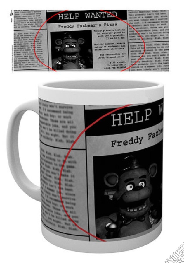 Five Nights At Freddy's - Help Wanted (Tazza) gioco di GB Eye