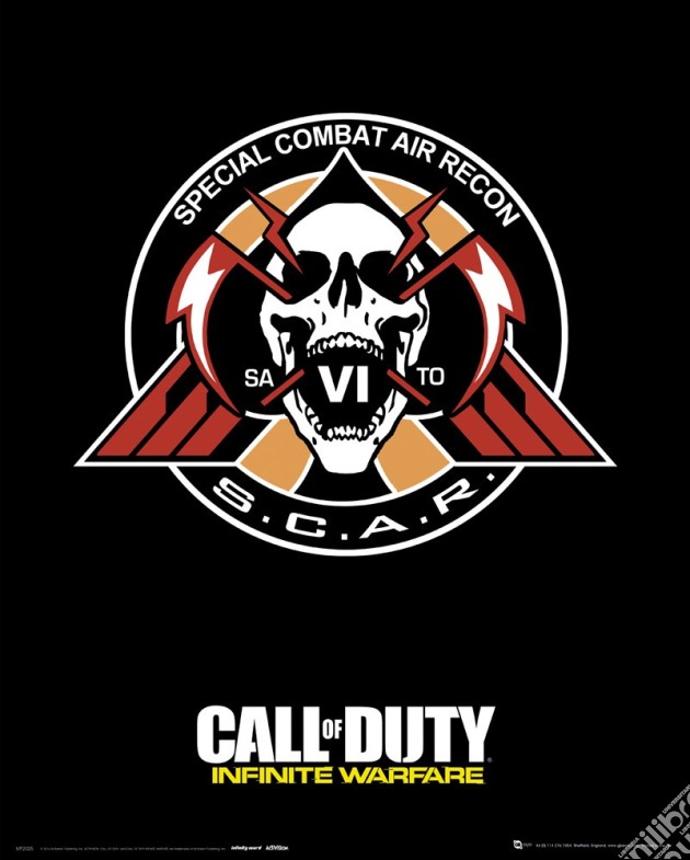 Call Of Duty Infinite Warfare - Scar (Poster Mini 40x50 Cm) gioco di GB Eye