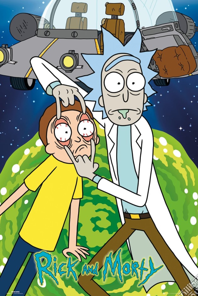 Rick And Morty - Ship (Poster Maxi 61x91,5 Cm) gioco di GB Eye