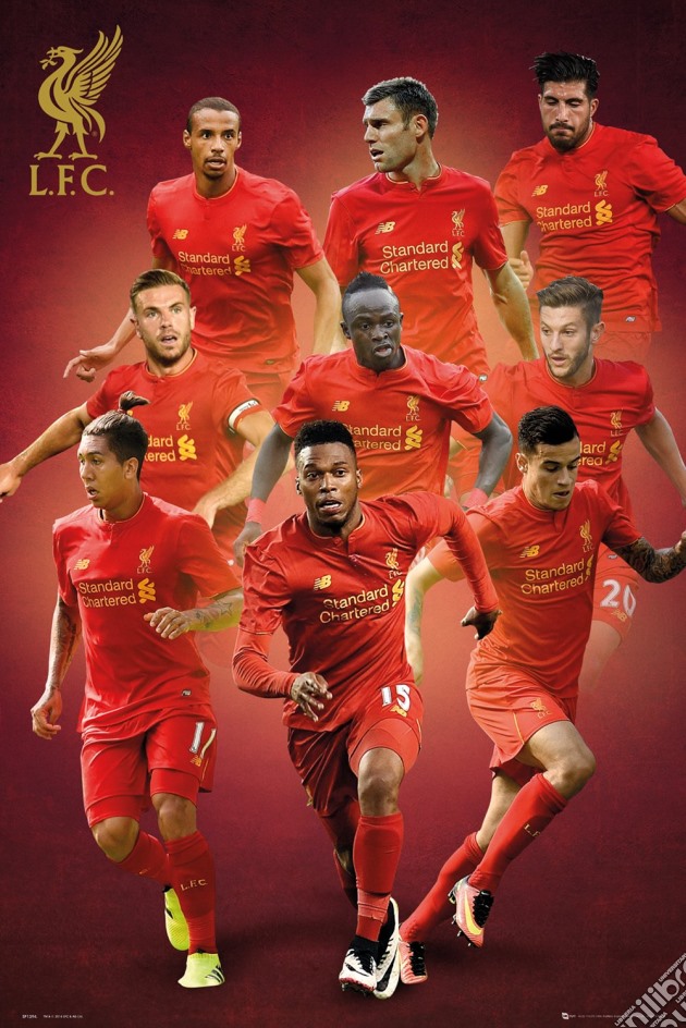 Liverpool - Players 16/17 (Poster Maxi 61x91,5 Cm) gioco di GB Eye